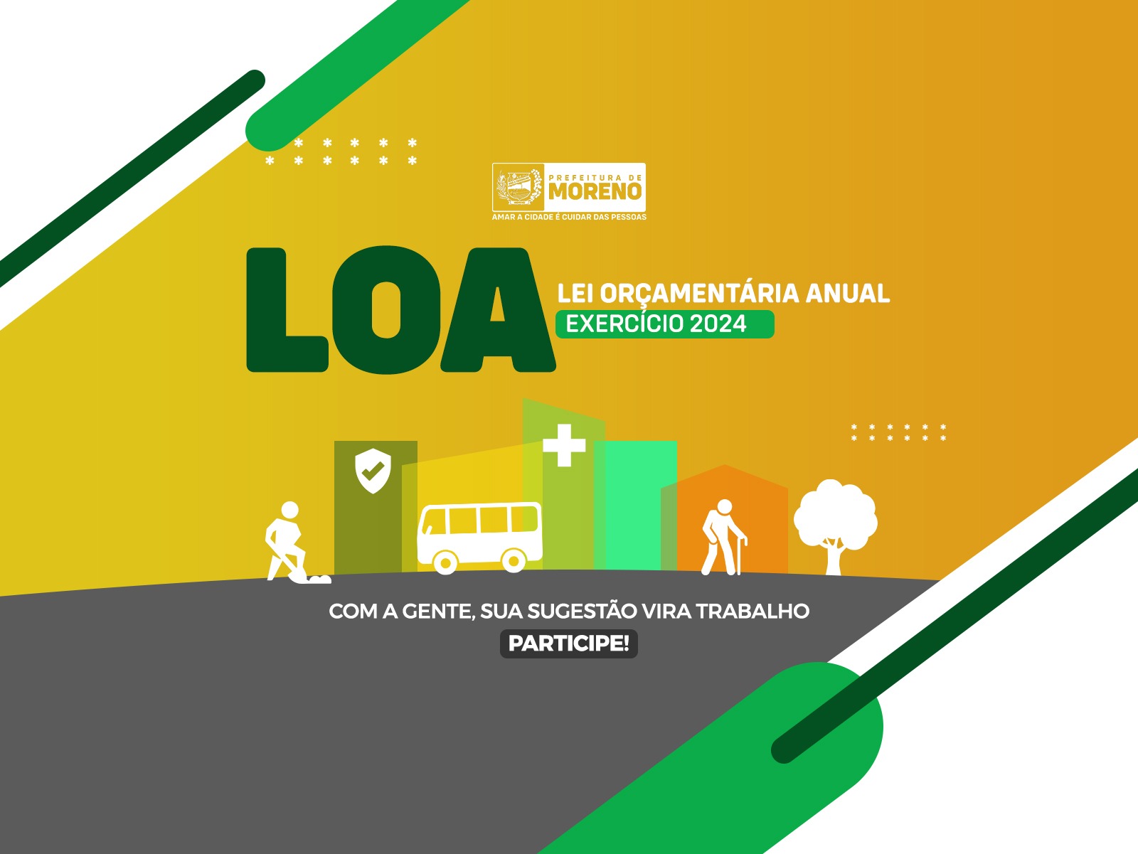 Prefeitura inicia coleta de sugestões para a LOA 2024